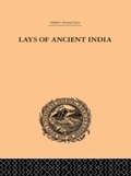 Cover: Lays of Ancient India - Routledge