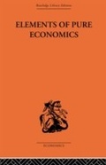Cover: Elements of Pure Economics - Routledge