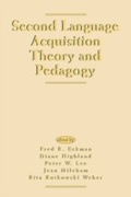 Cover: Second Language Acquisition Theory and Pedagogy - Routledge