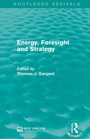 Cover: Energy, Foresight and Strategy - Routledge