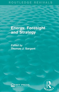 Enlarge image Cover: Energy, Foresight and Strategy - Routledge