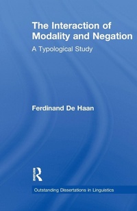 Enlarge image Cover: The Interaction of Modality and Negation - Routledge