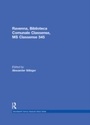 Cover: Ravenna, Biblioteca Comunale Classense, MS Classense 545 - Routledge