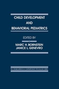 Cover: Child Development and Behavioral Pediatrics - Psychology Press Ltd