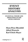 Cover: Event History Analysis - Psychology Press Ltd