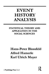 Enlarge image Cover: Event History Analysis - Psychology Press Ltd