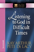 Cover: Listening to God in Difficult Times - Harvest House Publishers