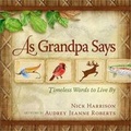 Cover: As Grandpa Says - Harvest House Publishers,U.S.