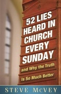 Cover: 52 Lies Heard in Church Every Sunday - Harvest House Publishers,U.S.