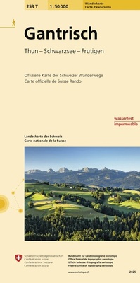 Abbildung von: 253T Gantrisch Wanderkarte - swisstopo