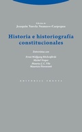 Cover: Historia e historiograf&iacute;a constitucionales - Editorial Trotta, S.A.