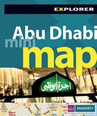 Abbildung von: Abu Dhabi Mini Map Explorer - Explorer Publishing