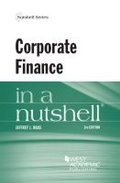 Cover: Corporate Finance in a Nutshell - West Academic Press