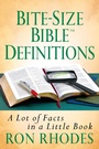 Cover: Bite-Size Bible Definitions - Harvest House Publishers