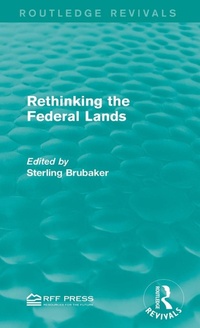 Abbildung von: Rethinking the Federal Lands - Routledge