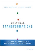 Cover: Cultural Transformations - Jossey-Bass