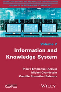 Enlarge image Cover: Information and Knowledge Systems - Wiley-ISTE