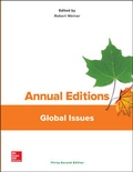 Cover: Annual Editions: Global Issues, 32/e - McGraw-Hill Education