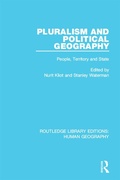 Cover: Pluralism and Political Geography - Routledge