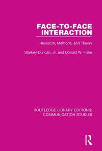 Abbildung von: Face-to-Face Interaction - Routledge