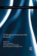 Cover: Challenging Entrepreneurship Research - Routledge
