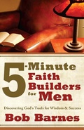 Cover: 5-Minute Faith Builders for Men - Harvest House Publishers