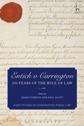 Cover: Entick v Carrington - Hart Publishing
