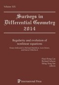 Cover: Regularity and Evolution of Nonlinear Equations - International Press of Boston Inc