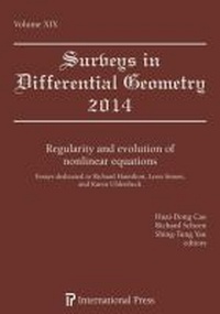 Enlarge image Cover: Regularity and Evolution of Nonlinear Equations - International Press of Boston Inc