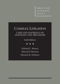 Enlarge image Cover: Complex Litigation - West Academic Press
