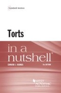 Cover: Torts in a Nutshell - West Academic Press