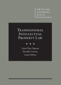 Enlarge image Cover: Transnational Intellectual Property Law - West Academic Press