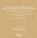 Cover: Corporations, Other Limited Liability Entities Partnerships, Statutory Documentary Supplement 15-16 - West Academic Press