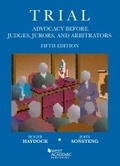 Cover: Trial Advocacy Before Judges, Jurors, and Arbitrators - West Academic Press