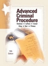 Enlarge image Cover: Advanced Criminal Procedure - West Academic Press