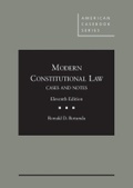 Cover: Modern Constitutional Law - West Academic Press