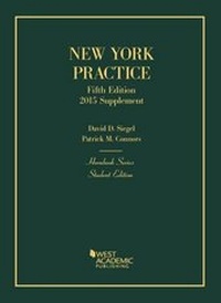 Enlarge image Cover: New York Practice: Supplement - West Academic Press