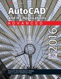 Cover: AutoCAD and Its Applications Advanced 2016 - Goodheart-Wilcox Publisher