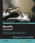 Cover: Numpy Beginner's Guide (Update) - Packt Publishing