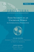 Cover: Food Security in an Uncertain World - Emerald Publishing Limited