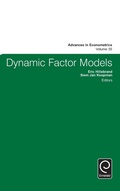 Cover: Dynamic Factor Models - Emerald Group Publishing Limited