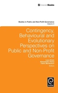 Cover: Contingency, Behavioural and Evolutionary Perspectives on Public and Non-Profit Governance - Emerald Group Publishing Limited