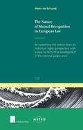 Cover: The Nature of Mutual Recognition in European Law - Intersentia Ltd