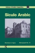 Cover: Siculo Arabic - Routledge