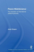Cover: Peace Maintenance - Routledge