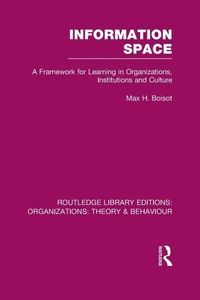 Enlarge image Cover: Information Space (RLE: Organizations) - Routledge