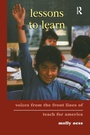 Cover: Lessons to Learn - Routledge