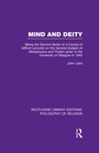 Cover: Mind and Deity - Routledge