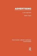 Cover: Advertising A New Approach (RLE Advertising) - Routledge