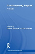 Cover: Contemporary Legend - Routledge